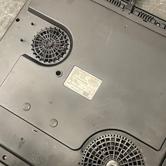 【中古】IH調理器　2口タイプ　アイリスオーヤマ【E1209IL】の画像