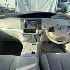 ★支払い総額 39.8万★ローン可能★トヨタ エスティマハイブリッド 4WD！車検令和8年10月！下取り、配送可能！の画像