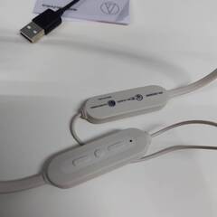 【未使用に近い】audio-technica SOLID BASS ATH-CKS330XBT/ワイヤレスイヤホンの画像