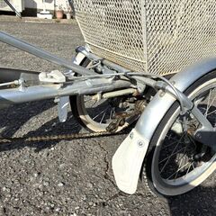★動作良好★BRIDGESTONE ブリヂストン 三輪自転車 ワゴン BW13 シティサイクル 18/16型【マジカルスケッチ】の画像