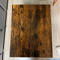 OUTBROS サイドテーブル コンパクト ヴィンテージ風 ナイトテーブル 多機能 オープンラック3段 収納ラック 小物置き の画像