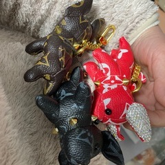 新品ワンちゃん　コットン入りおもちゃの画像