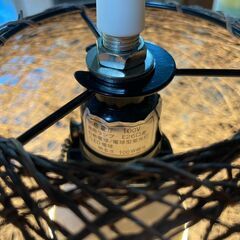 【リユースショップスパークル】ペンダントライト　No.174　ニトリ　ブラウン　引掛けシーリング　照明　紐式　Nアサボ DBR　配送設置可能♪の画像