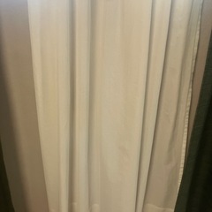 ニトリ　レースカーテン　花粉対策　144.175cm 一枚の画像