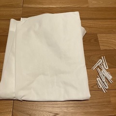 ニトリ　レースカーテン　花粉対策　144.175cm 一枚の画像