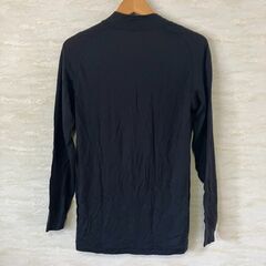 モンベル スーパーメリノウール ハイネックシャツ（ブラック）Mの画像