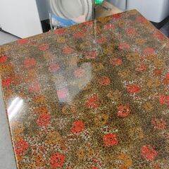 津軽塗 座卓 テーブル 幅106cm 奥行77cm 高さ32cm ローテーブル 和家具 和室 伝統工芸品 札幌 手稲の画像