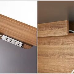 オフィスデスク　パネルデスク　個別ブース　仕切りデスク　個室型デスク　学習机　法人デスク　木目　PCデスク　勉強机　塾の画像