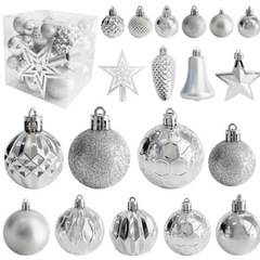 クリスマスオーナメント45個の画像