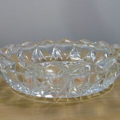 硝子灰皿 新日軽　の画像