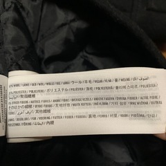 Abercrombie & Fitch ブラック　ウール　コートの画像