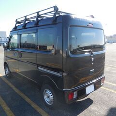 エブリイバン ＰＣハイルーフ DA17V 5AGS 修復無し 人気のブラック オーバーヘッドコンソール 検２年受渡し可 機関良好の画像