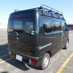 エブリイバン ＰＣハイルーフ DA17V 5AGS 修復無し 人気のブラック オーバーヘッドコンソール 検２年受渡し可 機関良好の画像