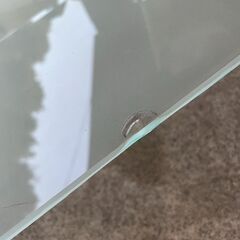 【リユースショップスパークル】ガラスセンターテーブル　No.176　ローテーブル　コーヒーテーブル　リビングテーブル　モダン　ガラステーブル　配送設置可能♪の画像