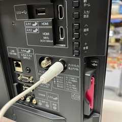 SHARP AQUOS LC22K30 液晶カラーテレビ 2016年製 22V型 フルハイビジョン リモコン付属 動作確認済 ③の画像