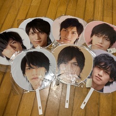 錦戸亮さんライブうちわ　15枚まとめての画像