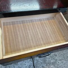 【リユースショップスパークル】民芸箪笥　No.177　和たんす　和製キャビネット　チェスト　昭和レトロ　木製 　飾り棚　配送設置可能♪の画像