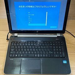 hp Pavilion 15-n212tu  Win10 Pro 64bitの画像