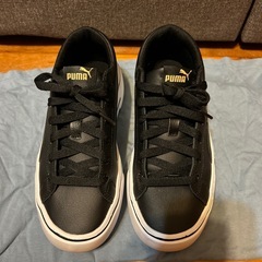 プーマ　厚底スニーカー　23.5の画像