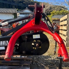 FELLA ディスクモア 5連 刈幅208cm 油圧折り畳み　開閉　SM208　トラクター　パーツ 草刈機 作業機 牧草 円盤 回転　刈取　3点リンク　飛散防止カバー ジョイント付き フェラー　宮崎の画像