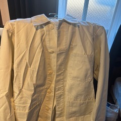 UNIQLO アイボリー カバーオール Sの画像