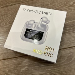 ワイヤレスイヤホン　白　新品　の画像