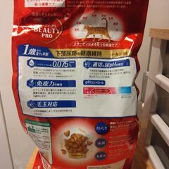 キャットフード　ビューティープロ　下部尿路　健康維持　チキン味　1.4kgの画像