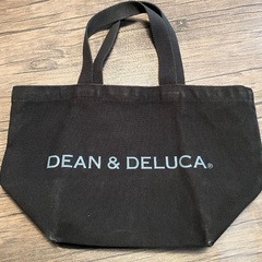 DEAN & DELUCA ブラックトートバッグの画像