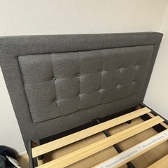 セミダブルベッド 美品 すのこの画像