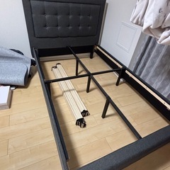 セミダブルベッド 美品 すのこの画像