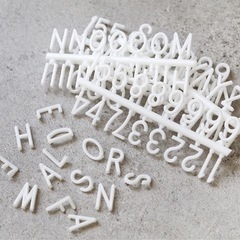 レターボードの画像