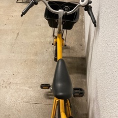 子ども用自転車　14インチ　補助棒付　の画像