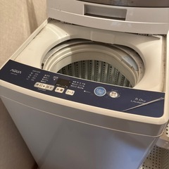 　引渡先決定　AQW-H5洗濯機5kgの画像