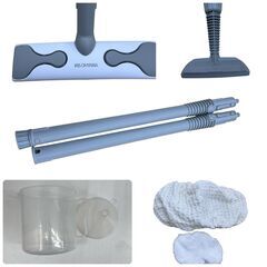 【REGASTOCK川崎店】【動作確認済み】IRIS OHYAMA アイリスオーヤマ スチームクリーナー キャニスタータイプ ホワイト STM-410Eの画像