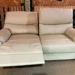 【愛品館市原店】ニトリ　2人掛け電動リクライニングソファの画像
