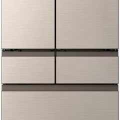 日立 冷蔵庫 540L R-HWC54T(N) ライトゴールド 6ドア 2025年製 未使用の画像