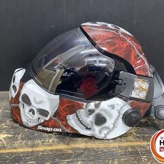 【久留米】【引き取り限定】【未使用品】Snap-on スナップオン WELDIGN SKULL WELDiGN-2 溶接ヘルメットの画像
