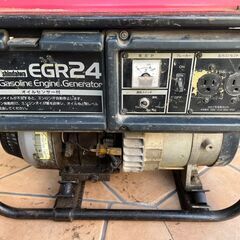 再投稿　①　シンダイワの発電機  EGR24　動作確認済みの画像