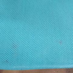 6脚セット 会議用椅子 オカムラ（okamura） キャスター付きミーティングチェア 色グリーン 型番：8139ZZ 管理番号YN317AZの画像