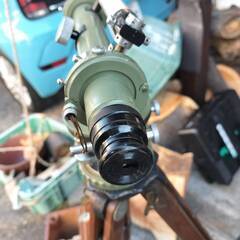 土木作業用水平レベル測定器/ アンティーク調オブジェの画像