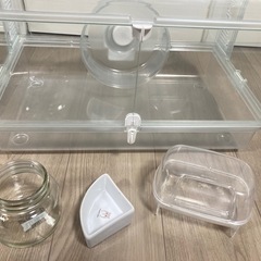 ハムスターケージ＋その他トイレなど一式の画像
