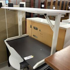 ★リユースのサカイ千葉中央店★  パソコンデスク 白 クリーニング済み TC5695の画像