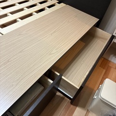 ニトリ セミダブル ベッドフレーム  の画像