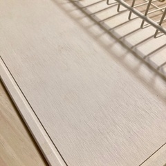 パール金属 鉄 食器 水切り かご バスケット スリム ホワイト 珪藻土トレー付の画像