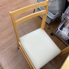 ☆ドリーム荒牧店☆ジモティー割引有☆【クリーニング済み】ダイニング3点セット　現状販売の画像