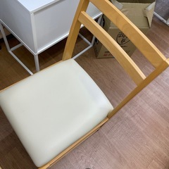 ☆ドリーム荒牧店☆ジモティー割引有☆【クリーニング済み】ダイニング3点セット　現状販売の画像