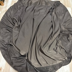 大きいビーズクッションソファーの画像