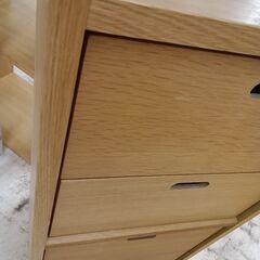 リユースのサカイ栃木店★ジモティ割あり★  棚 ベージュ W41.5×D28.5×H199 クリーニング済み TC11889の画像