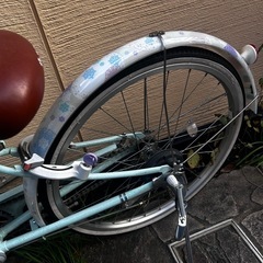 明日引き取り可能な方！ブリヂストン　22インチ　子供用自転車の画像