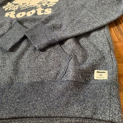Roots フード付きパーカー Lサイズ グレーの画像
